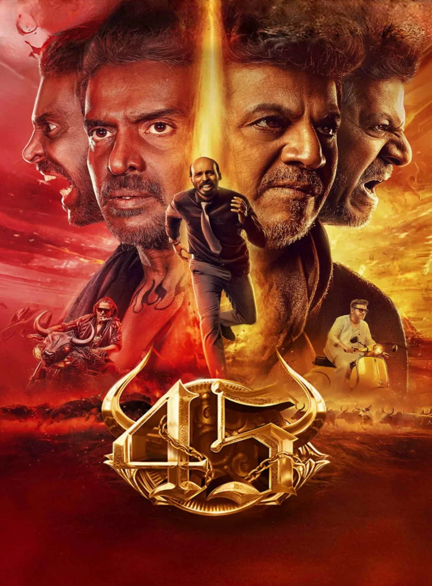 45 (2025) (Hindi(Clear) + Kannada) Dual Audio UnCut South Movie HD ESub