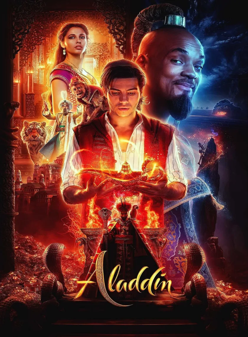 Aladdin (2019) (Hindi + English) Dual Audio Hollywood Movie BluRay HD ESub