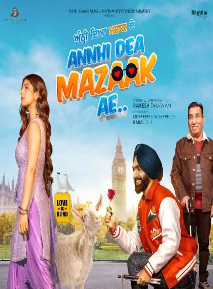 Annhi Dea Mazaak Ae (2023) Punjabi Full Movie HD ESub