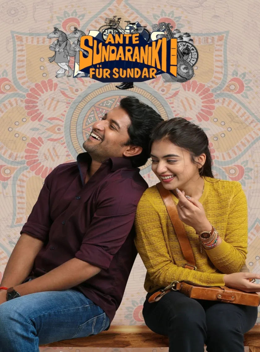Ante Sundaraniki (2022) (Hindi HQ + Telugu) Dual Audio UnCut Movie HD ESub