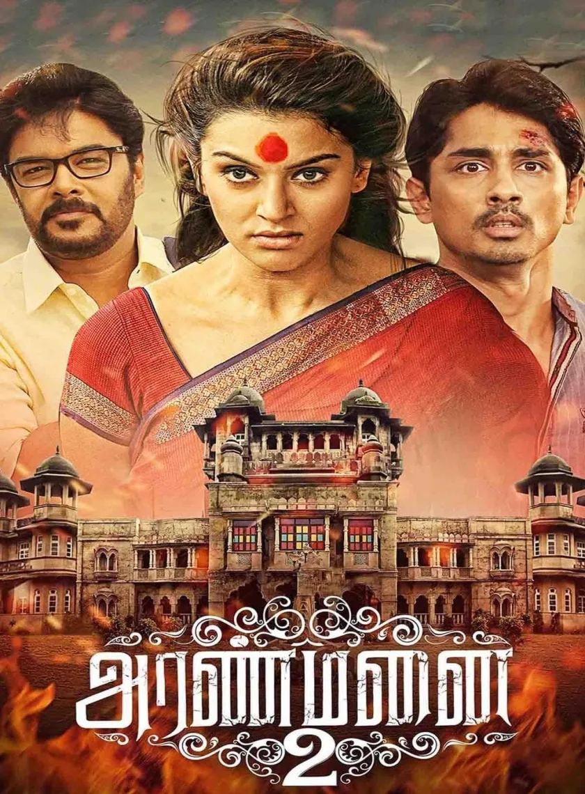 Aranmanai 2 (Rajmahal 2) (2016) {Hindi + Tamil} Dual Audio UnCut Movie HD ESub