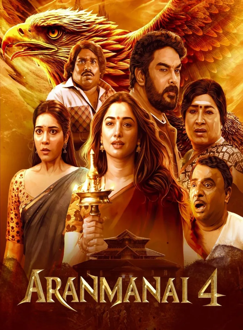 Aranmanai 4 (2024) {Hindi + Tamil} Dual Audio UnCut Movie HD ESub