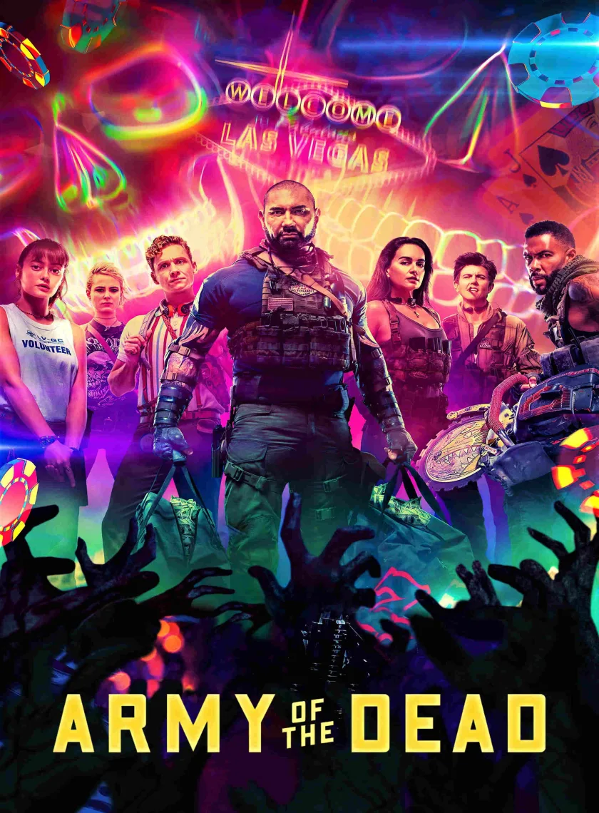 Army of the Dead (2021) (Hindi + English) Dual Audio Hollywood Movie HD ESub