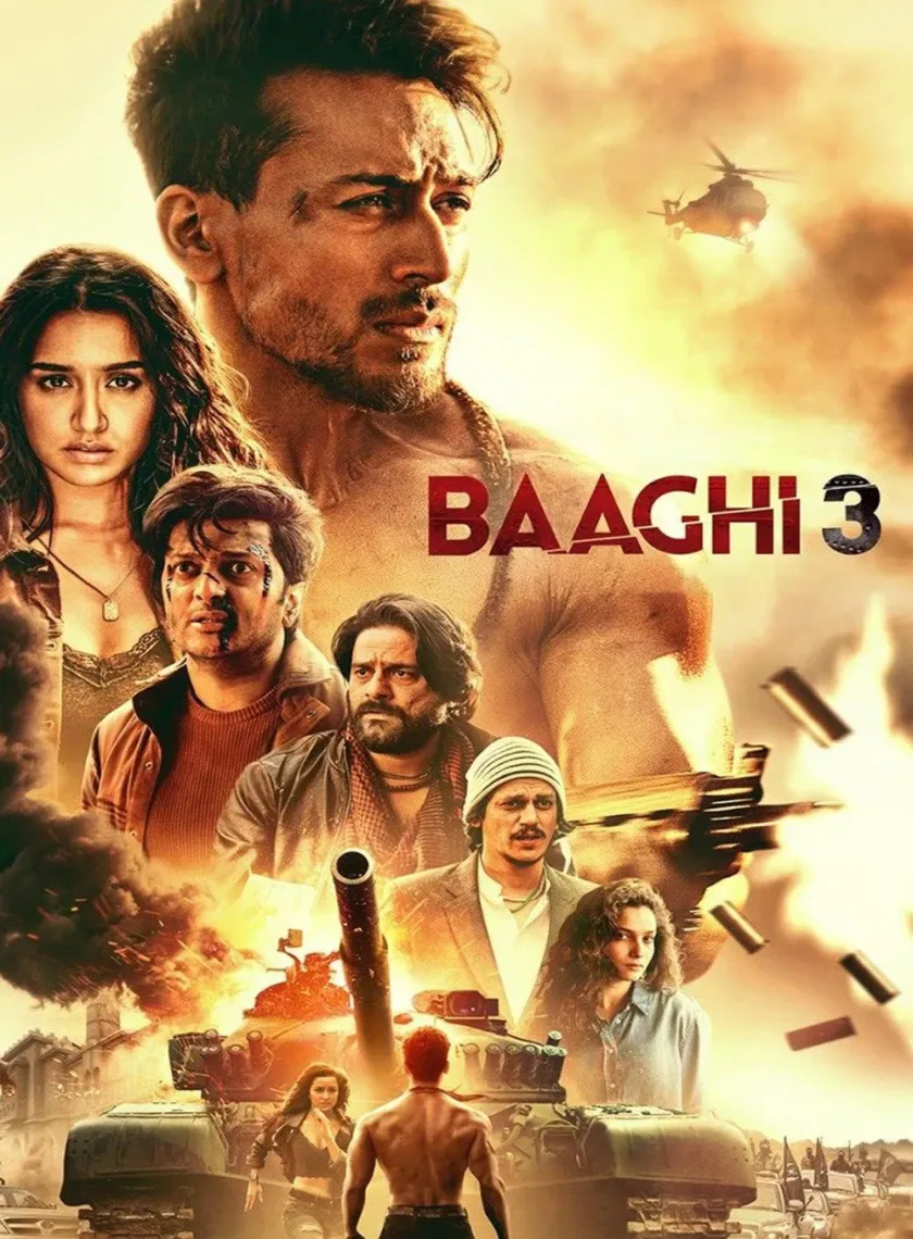 Baaghi 3 (2020) Bollywood Hindi Movie BluRay HD ESub