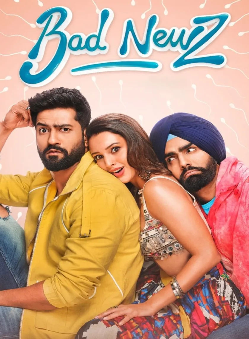 Bad Newz (2024) Bollywood Hindi Movie HD ESub