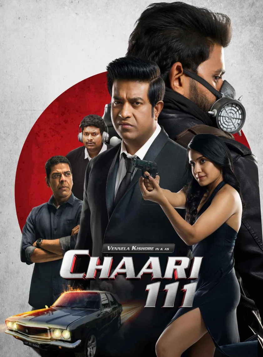 Chaari 111 (2024) (Hindi + Telugu) Dual Audio UnCut South Movie HD ESub