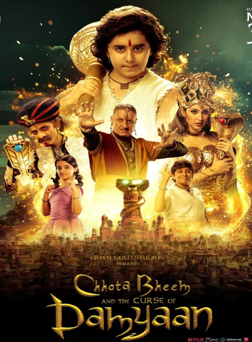 Chhota Bheem and the Curse of Damyaan (2024) Hindi Movie HD ESub