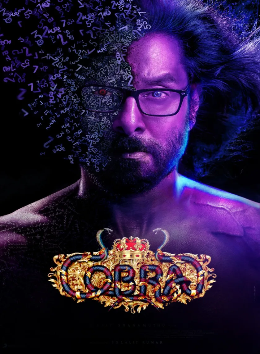 Cobra (2022) South Hindi Dubbed Movie UnCut HD ESub
