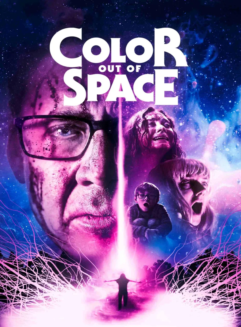 Color Out of Space (2019) (Hindi + English) Dual Audio Hollywood Movie BluRay HD ESub