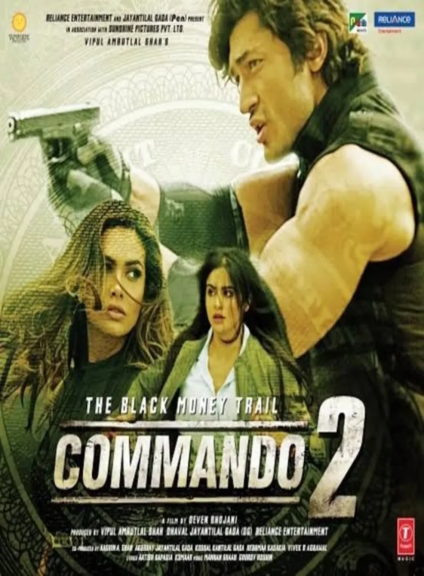 Commando 2 (2017) Bollywood Hindi Full Movie HEVC 480p 720p 1080p