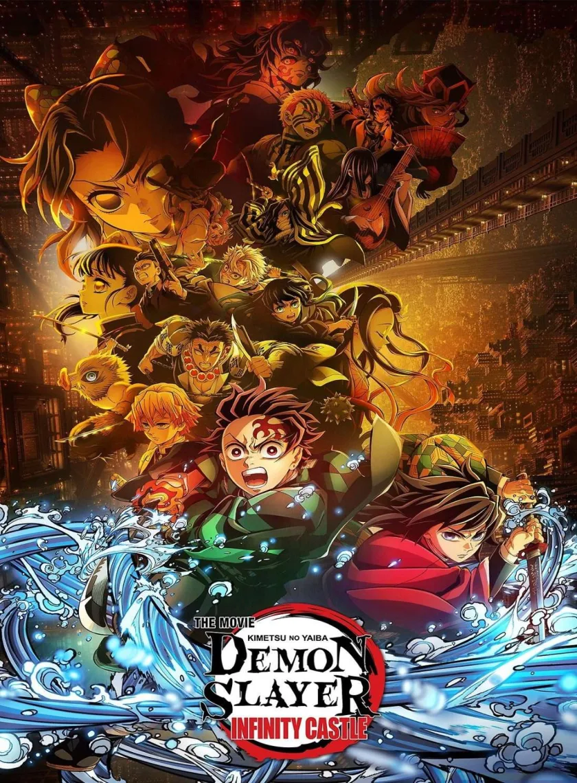 Demon Slayer - Kimetsu no Yaiba Infinity Castle I (2025) (Hindi + English) Dual Audio Animation Movie BluRay HD ESub