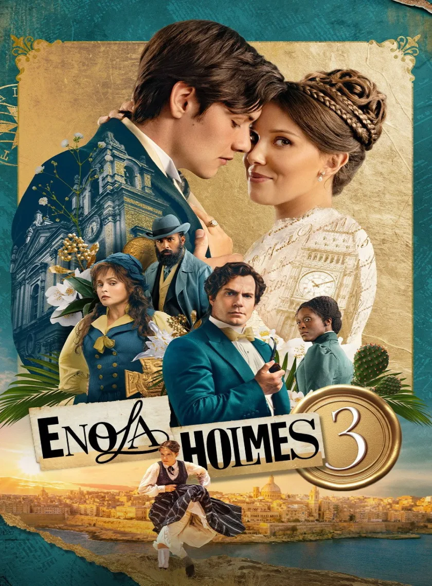 Enola Holmes 3 (2026) (Hindi + English) Dual Audio Hollywood Movie HD ESub