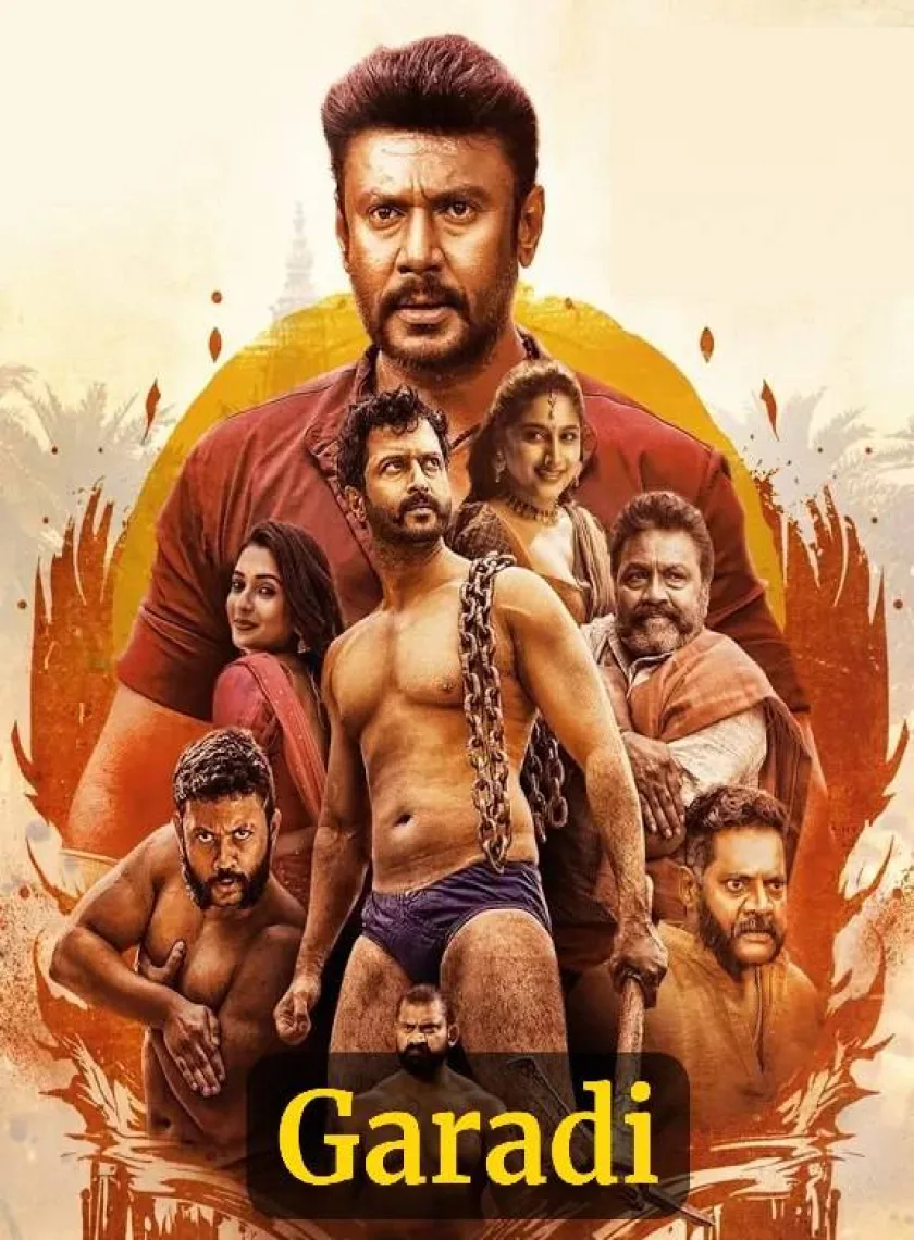 Garadi (2023) (Hindi + Kannada) Dual Audio UnCut South Movie HD ESub
