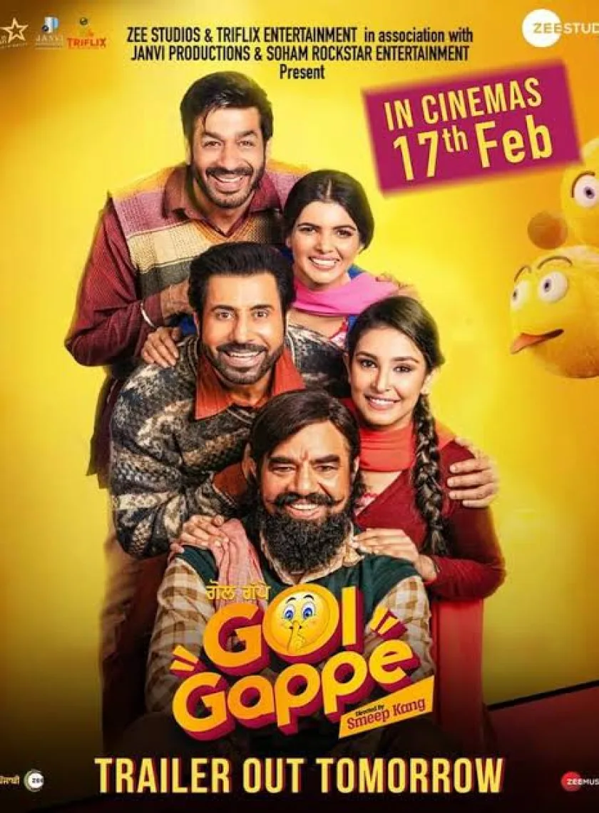 Gol Gappe (2023) Punjabi Full Movie HD ESub