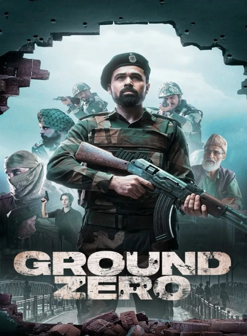 Ground Zero (2025) Bollywood Hindi Movie HD ESub