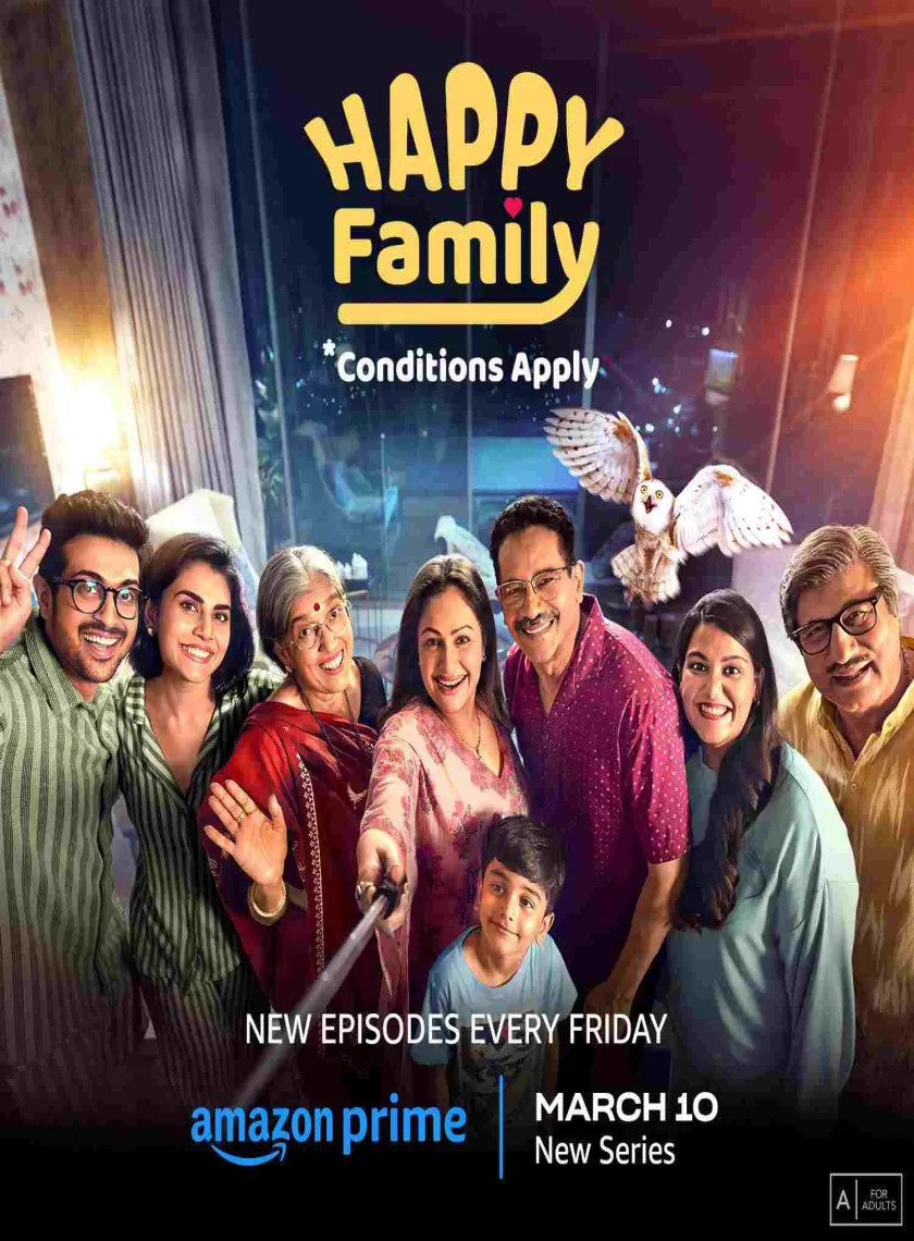 Happy Family Conditions Apply S1 (2023) Hindi Completed Web Series HEVC ESub