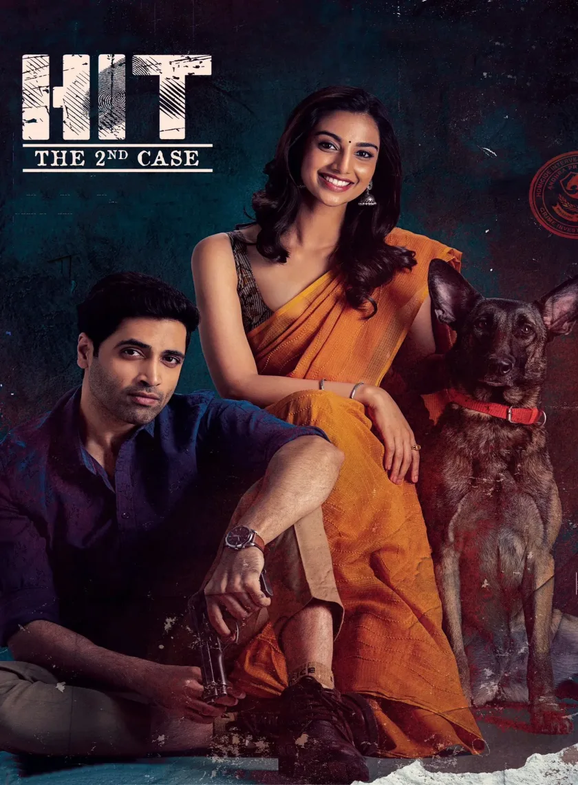 HIT - The Second Case (2022) (Hindi + Telugu) Dual Audio South UnCut Movie HD ESub