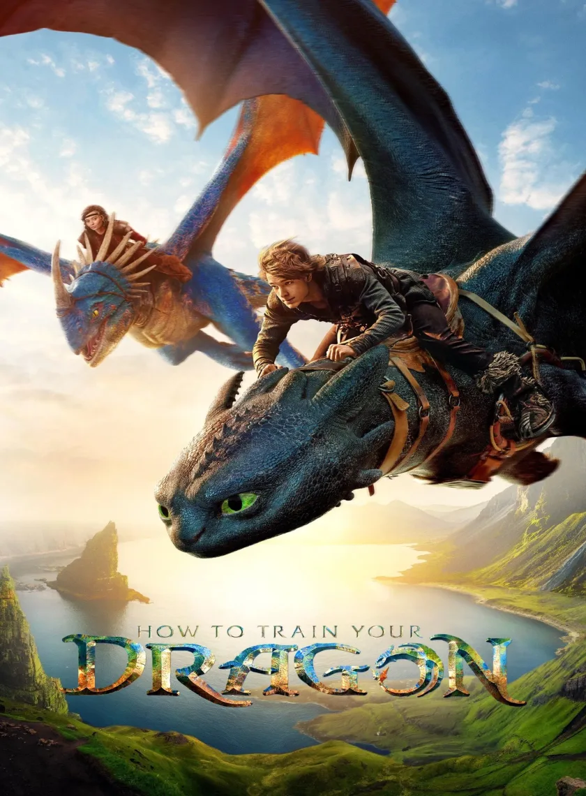 How to Train Your Dragon (2025) (Hindi + English) Dual Audio Hollywood Movie HD ESub