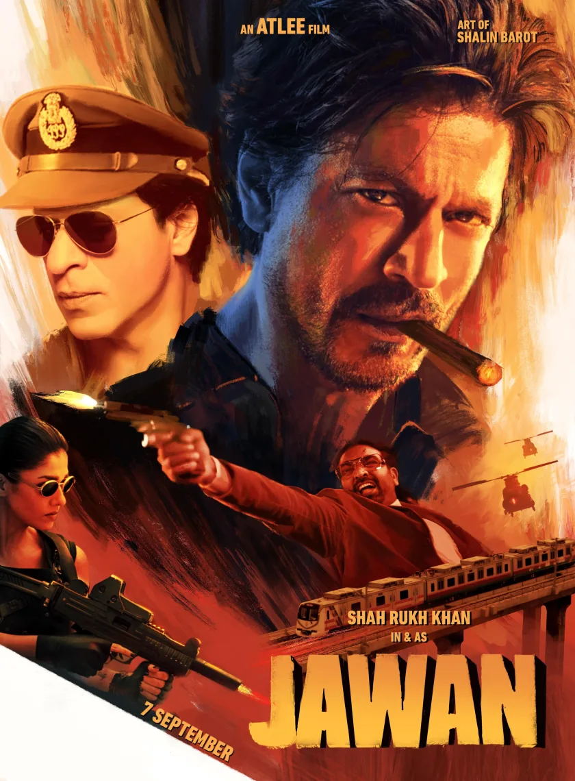 Jawan (2023) Bollywood Hindi Movie HD ESub
