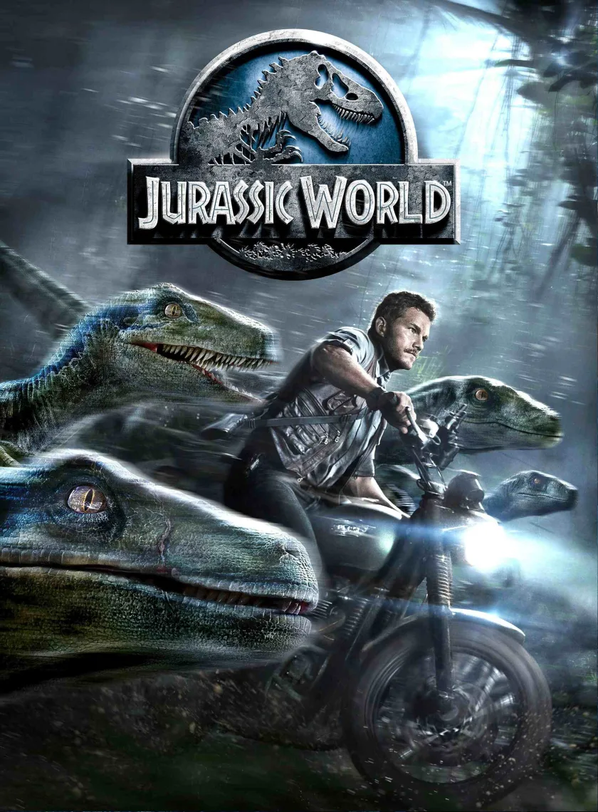 Jurassic World (2015) (Hindi + English) Dual Audio Hollywood Movie BluRay HD ESub