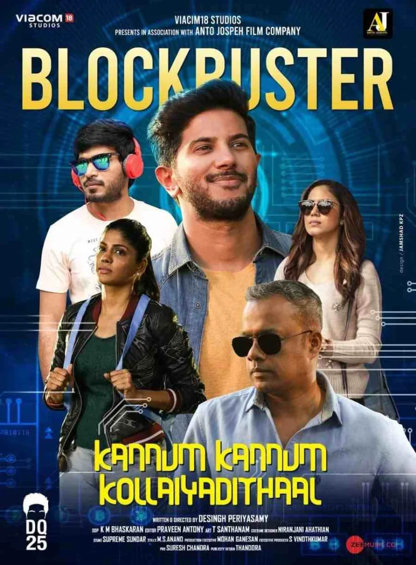 Kannum Kannum Kollaiyadithaal (2021) New South Full Movie HD (Hindi And Tamil) HD