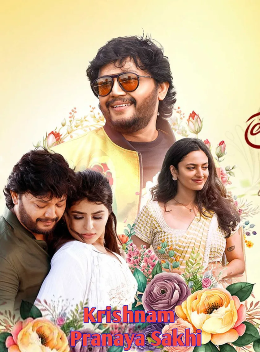 Krishnam Pranaya Sakhi (2024) (Hindi + Kannada) Dual Audio UnCut South Movie HD ESub