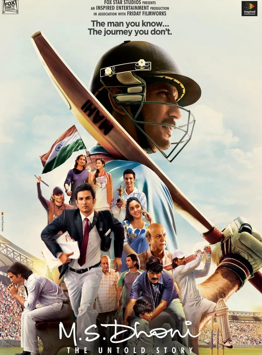 M.S. Dhoni The Untold Story (2016) Bollywood Hindi Full Movie BluRay HD ESub