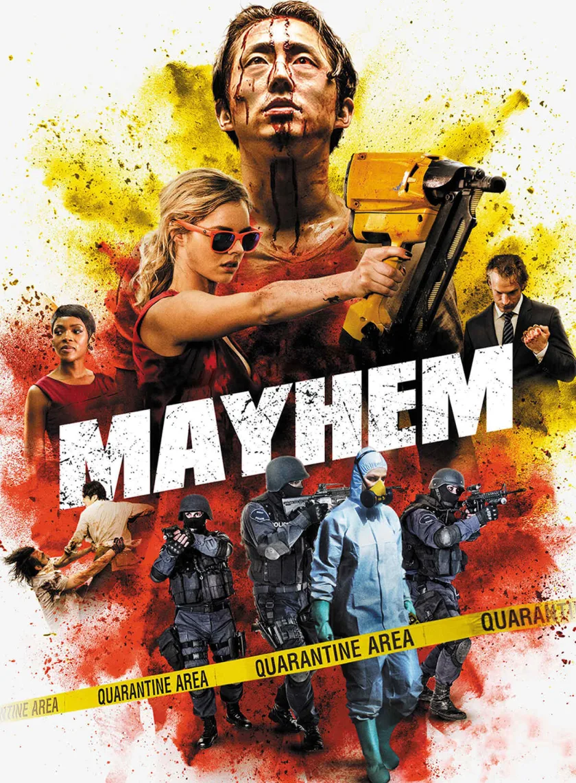 Mayhem (2017) (Hindi + English) Dual Audio Hollywood Movie BluRay HD ESub