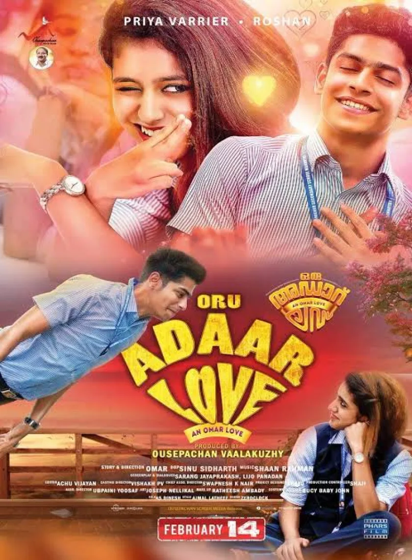 Oru Adaar Love (2021) New South Hindi (Fan) Dubbed Full Movie HD