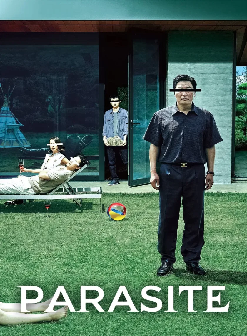 Parasite (2019) (Hindi + Korean) Dual Audio Hollywood Movie HD ESub
