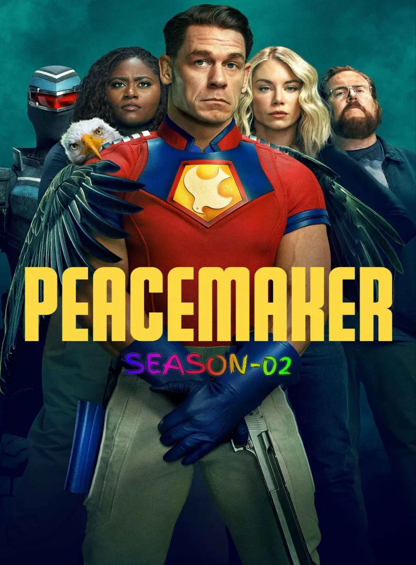 Peacemaker S02 (2025) (Hindi + English) Dual Audio Completed Web Series HEVC ESub
