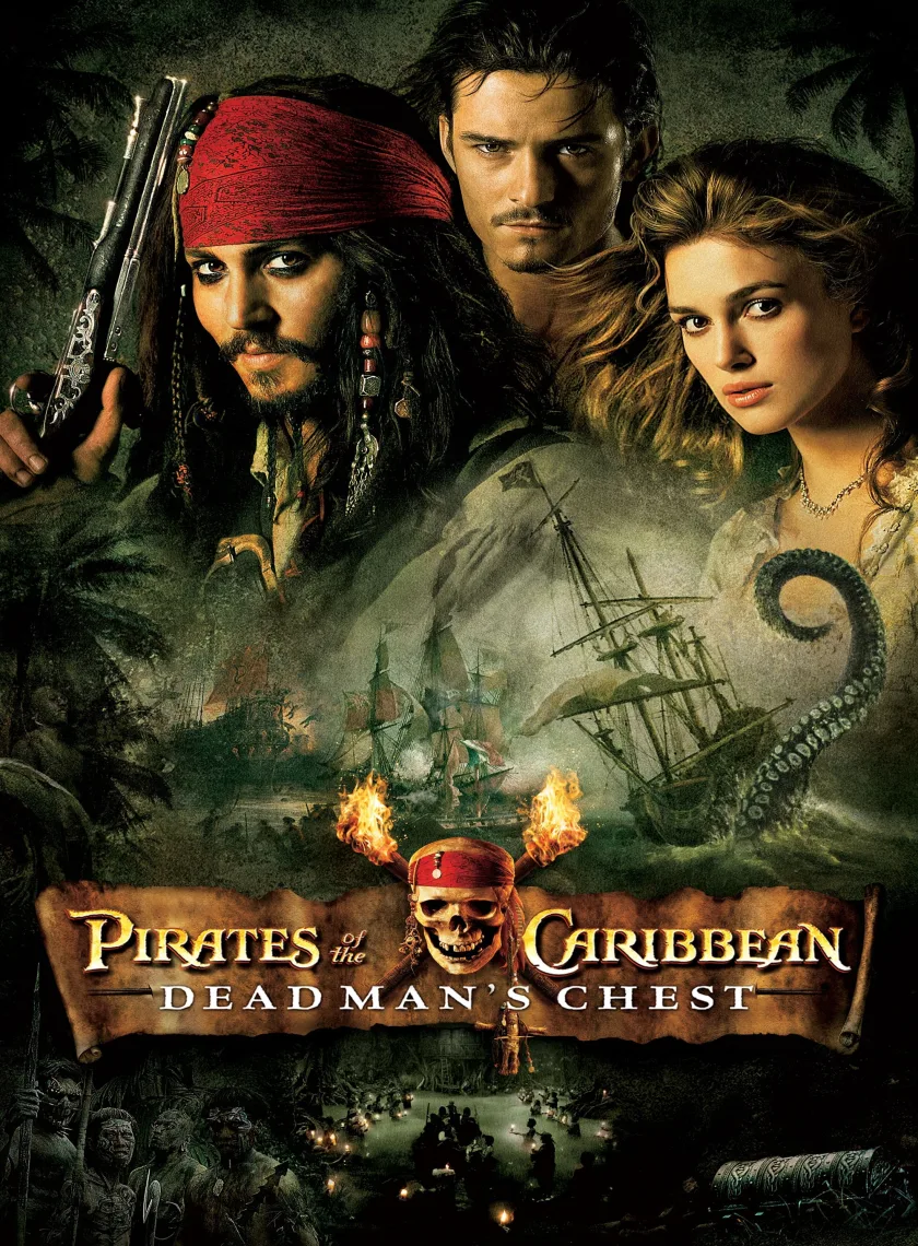 Pirates Pirates of the Caribbean - Dead Man s Chest (2006) (Hindi + English) Dual Audio Movie BluRay HD ESub