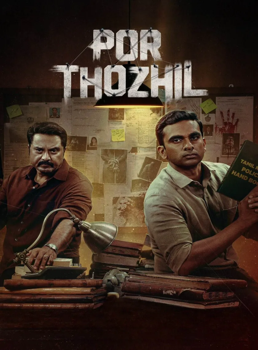 Por Thozhil (2023) (Hindi + Tamil) Dual Audio UnCut South Movie HD ESub