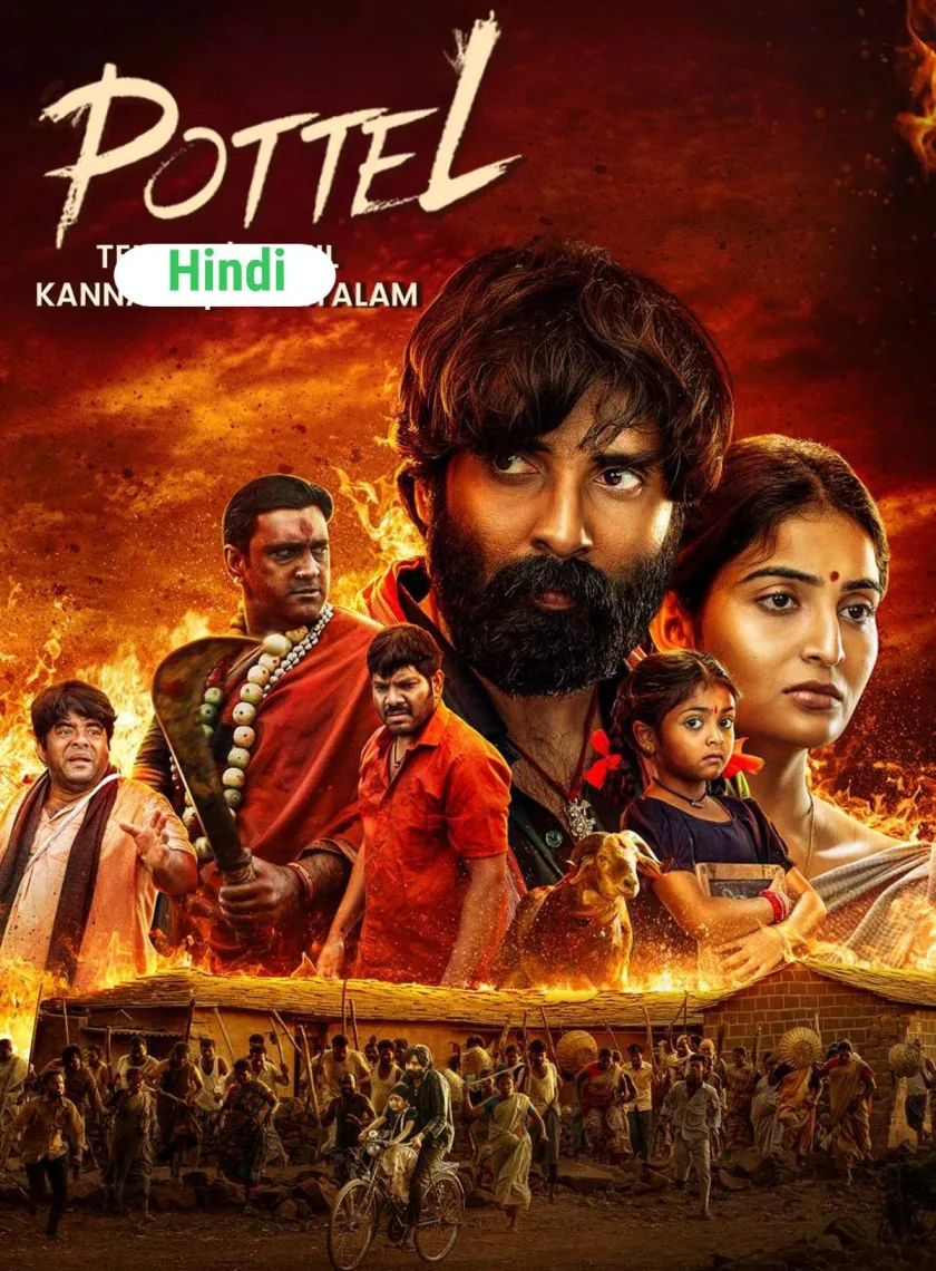 Pottel (2024) (Hindi + Telugu) Dual Audio UnCut South Movie HD ESub