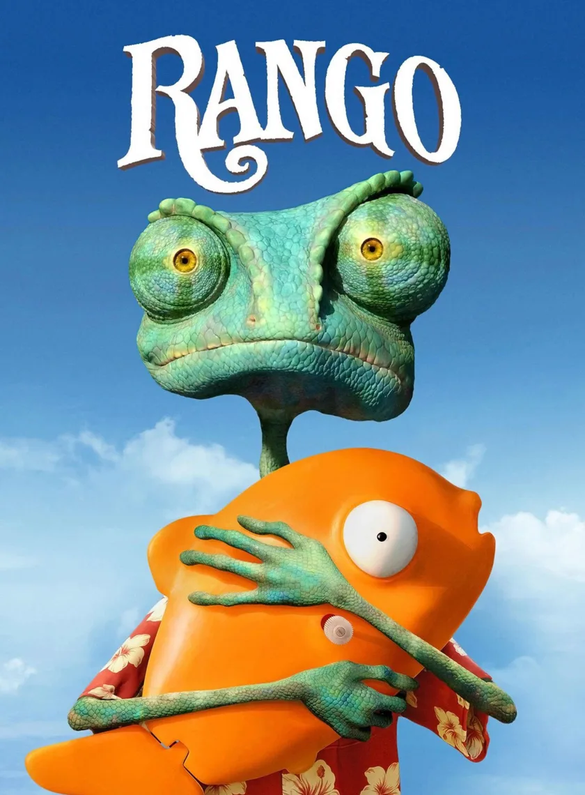 Rango (2011) (Hindi + English) Dual Audio Animation Movie BluRay HD ESub