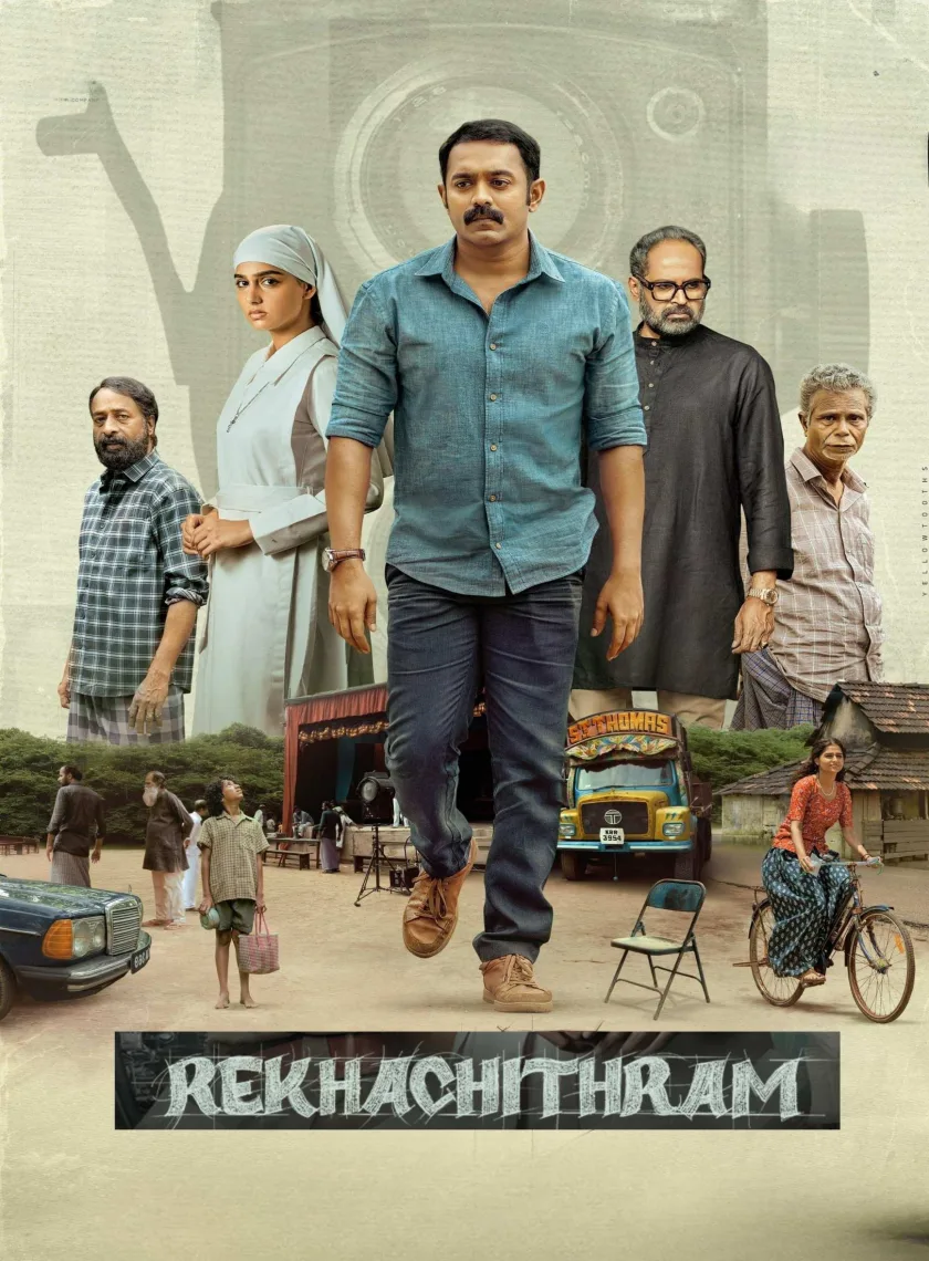 Rekhachithram (2025) (Hindi + Malayalam) Dual Audio UnCut South Movie HD ESub