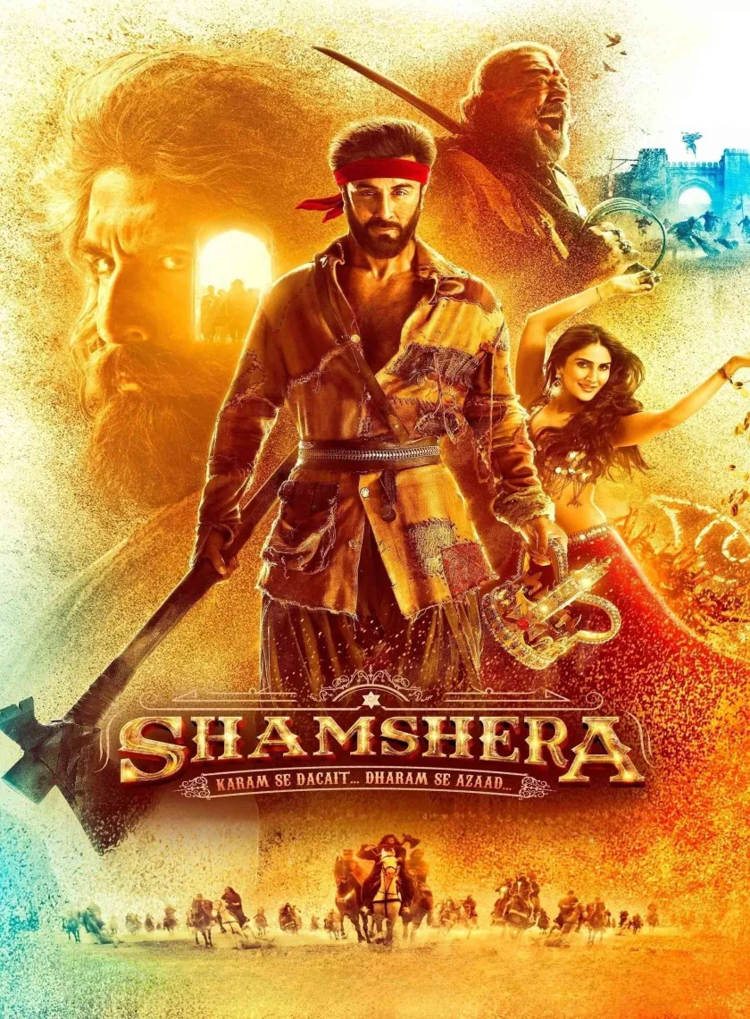 Shamshera (2022) Bollywood Hindi Movie HD ESub