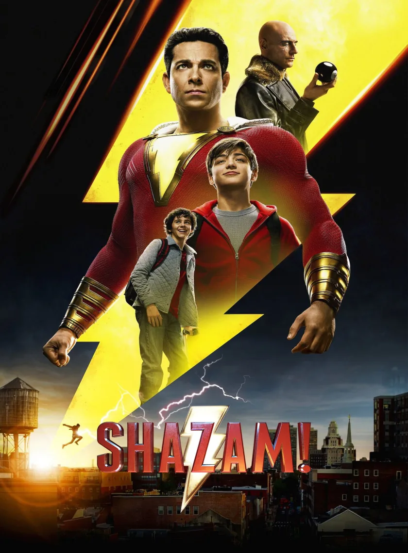 Shazam (2019) (Hindi + English) Dual Audio Hollywood Movie BluRay HD ESub