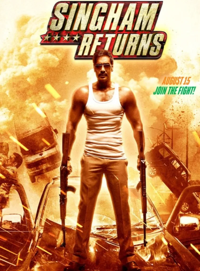 Singham Returns (2014) Bollywood Hindi Full Movie BluRay HD ESub