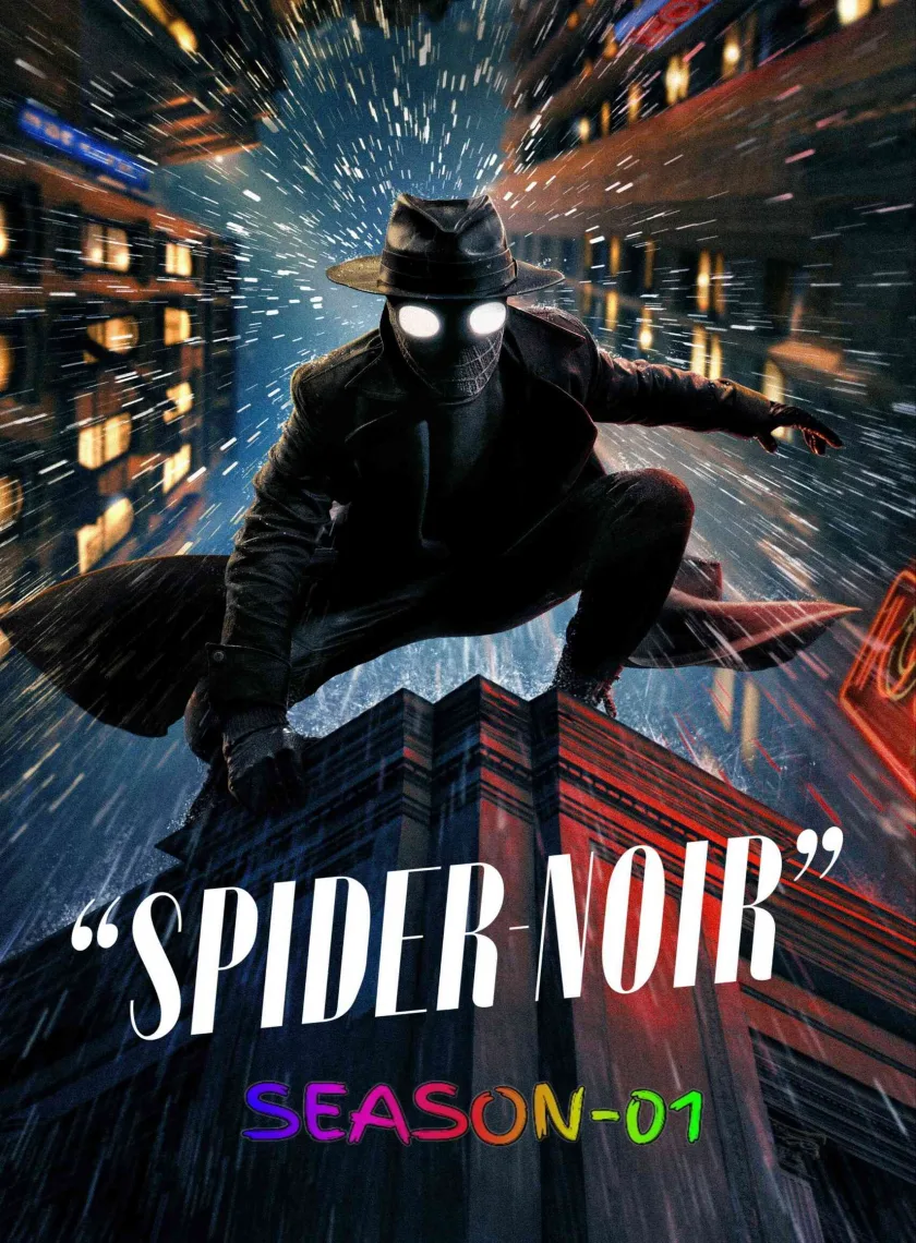 Spider Noir S01 (2026) (Hindi + English) Dual Audio Completed Web Series HEVC ESub