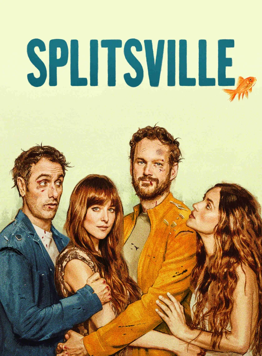 Splitsville (2025) (Hindi + English) Dual Audio Hollywood Movie BluRay HD ESub