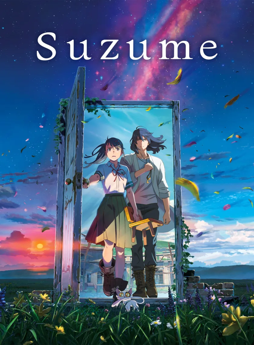 Suzume (2022) (Hindi + English) Animated Movie BluRay HD ESub