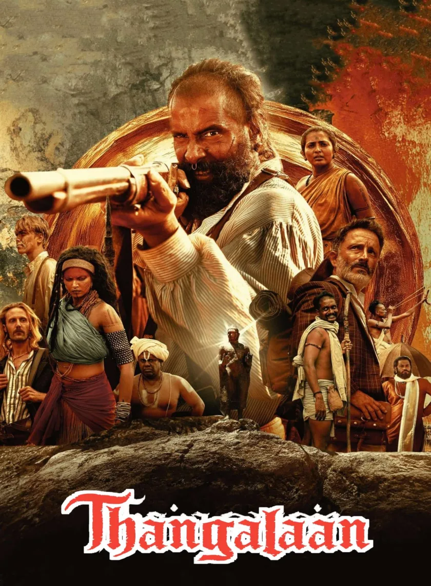 Thangalaan (2024) (Hindi + Tamil) Dual Audio UnCut South Movie HD ESub