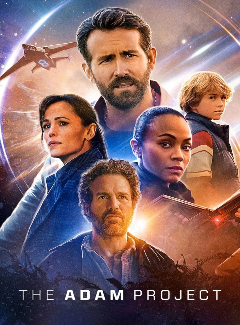The Adam Project (2022) (Hindi + English) Dual Audio Hollywood Movie HD ESub