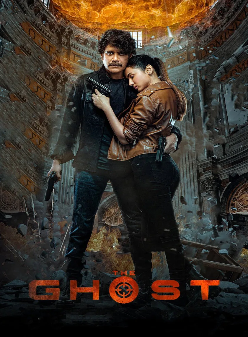 The Ghost (2022) (Hindi + Telugu) Dual Audio UnCut South Movie HD ESub