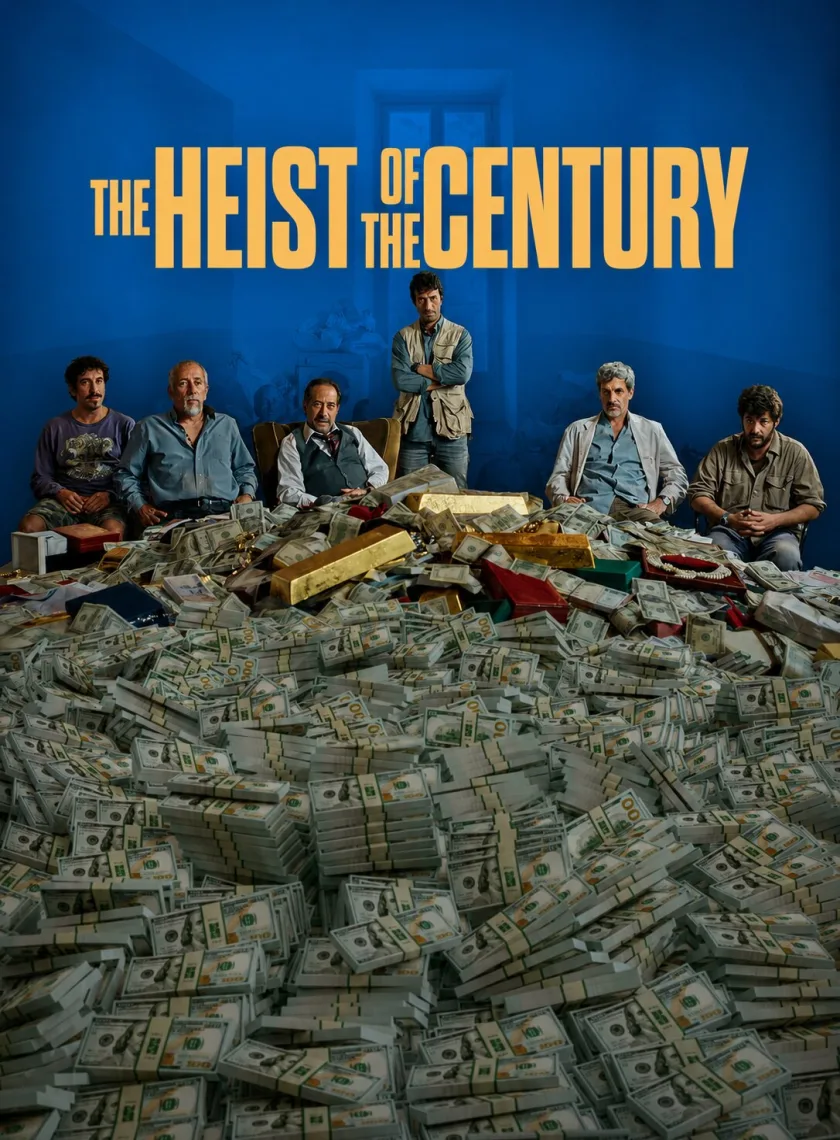 The Heist Of The Century (2020) (Hindi + Spanish) Dual Audio Hollywood Movie HD ESub
