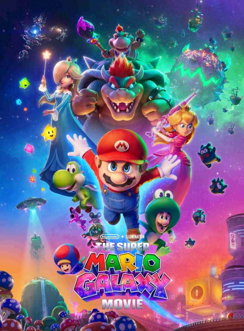 The Super Mario Galaxy Movie (2026) (Hindi + English) Dual Audio Animation Movie HD ESub