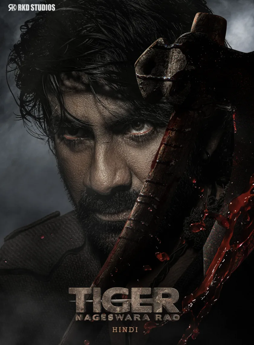 Tiger Nageswara Rao (2023) (Hindi + Telugu) Dual Audio UnCut South Movie HD ESub