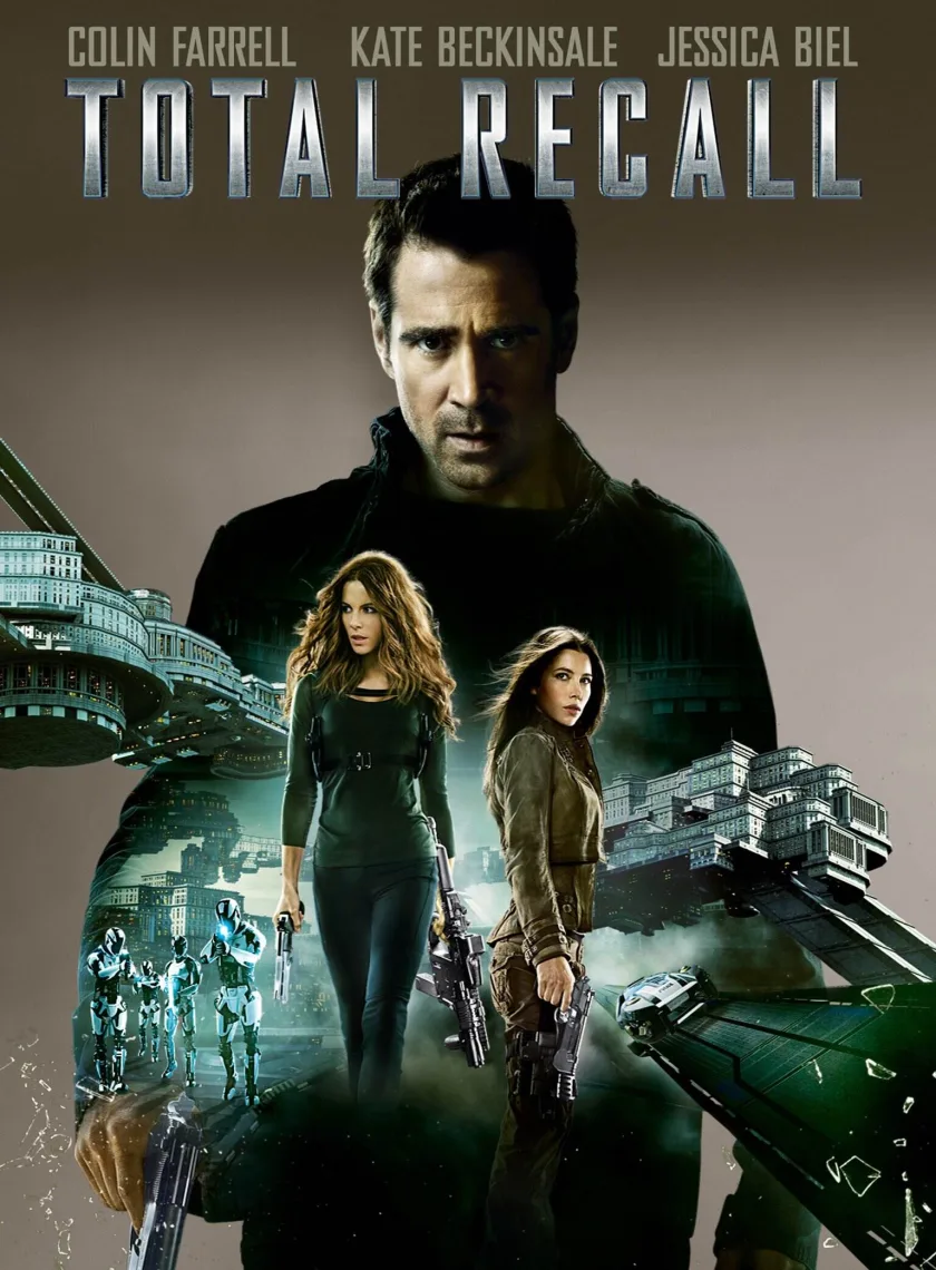 Total Recall (2012) (Hindi + English) Dual Audio Hollywood Movie BluRay HD ESub