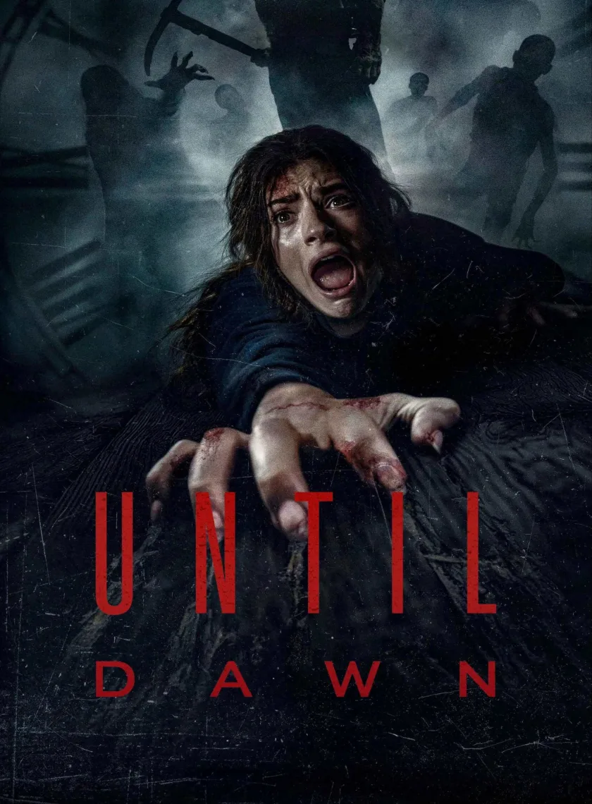 Until Dawn (2025) (Hindi + English) Dual Audio Hollywood Movie HD ESub